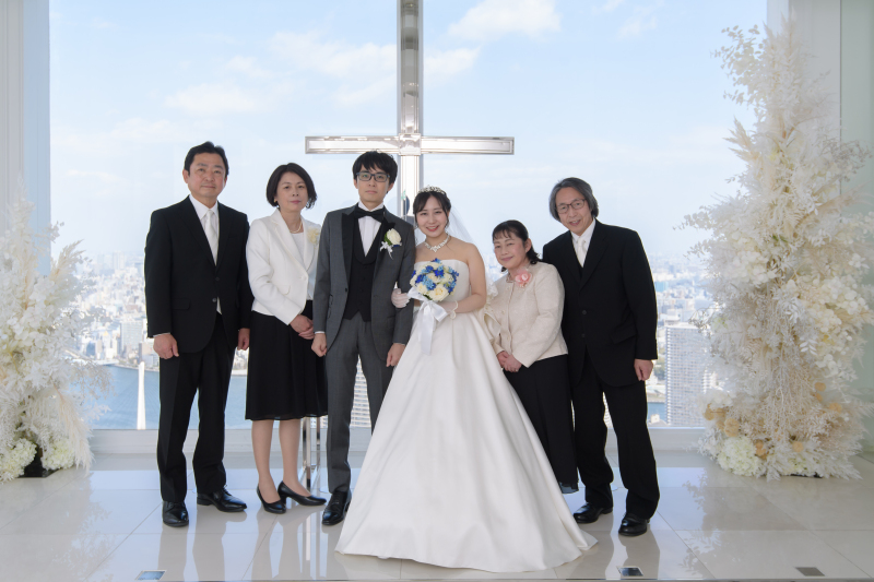 洋装×チャペル