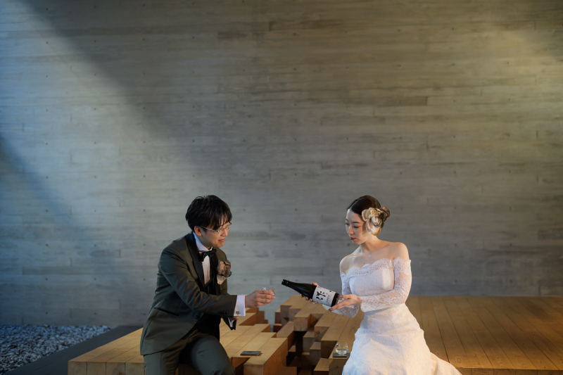 お酌ショット！?