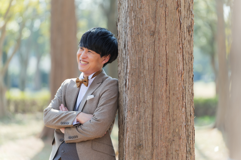 新郎ソロショット