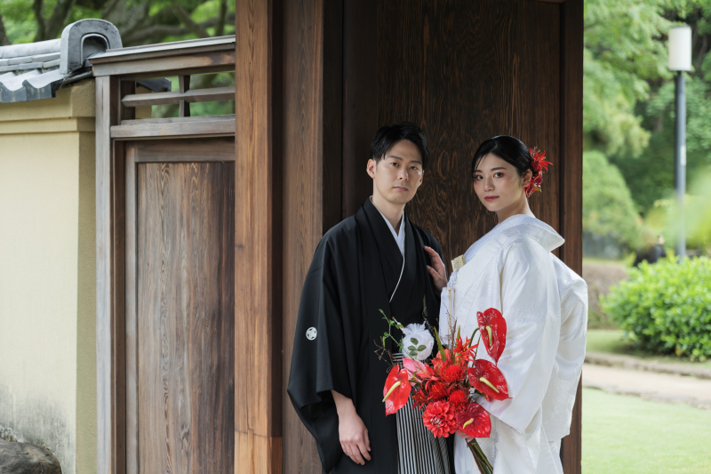 静寂に映える白無垢の美