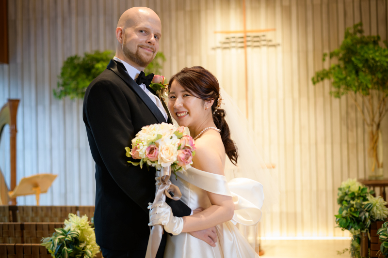 ニッコリ笑顔で