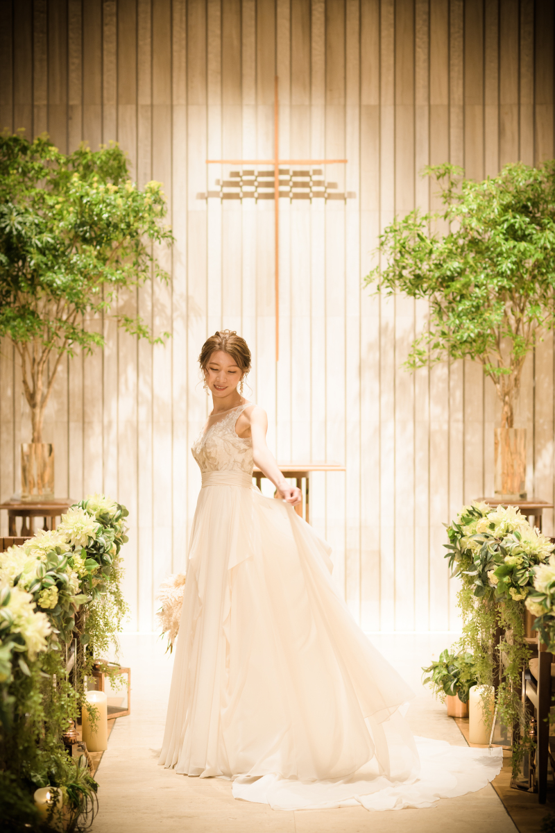 整えられた姿勢