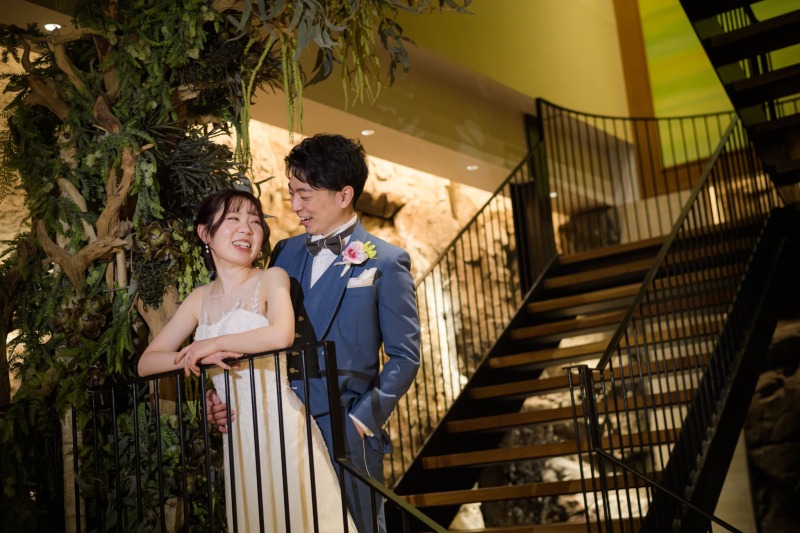 ふたりらしい笑顔