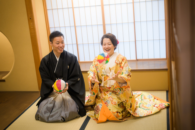 和小物を使って