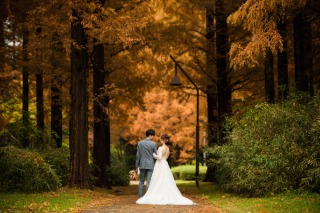 洋装×ロケーション