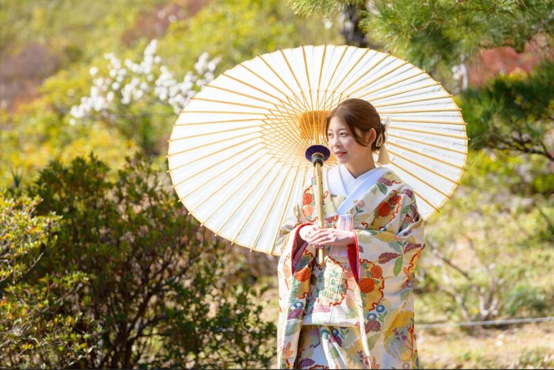 新婦様のソロショット