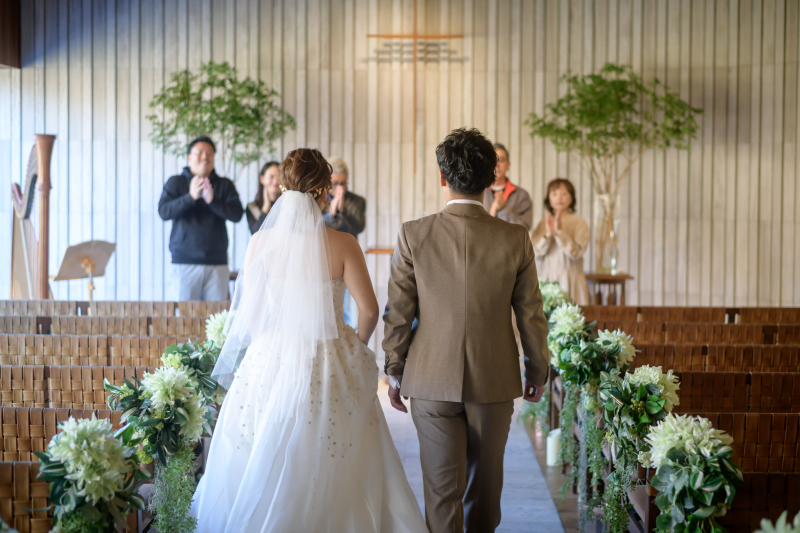 ご家族に見守られて◇チャペルフォトウェディング
