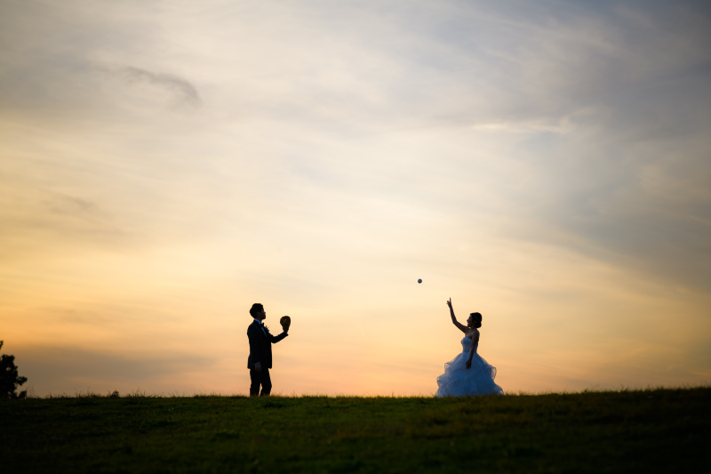 おふたりでキャッチボール