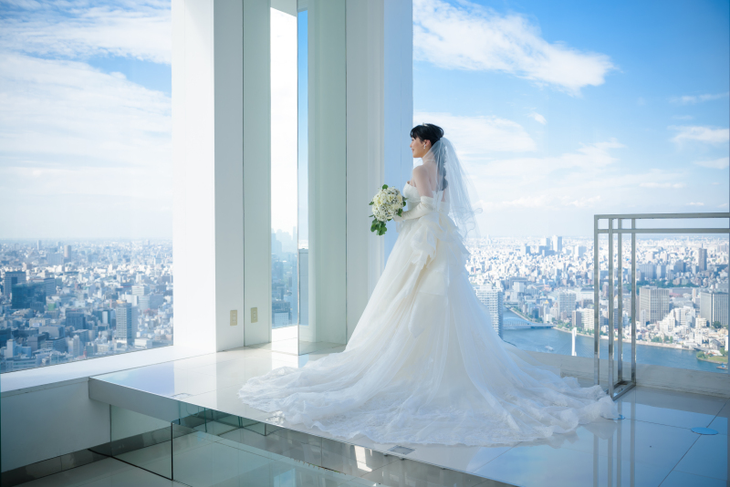 ソロショット　ー新婦様ー