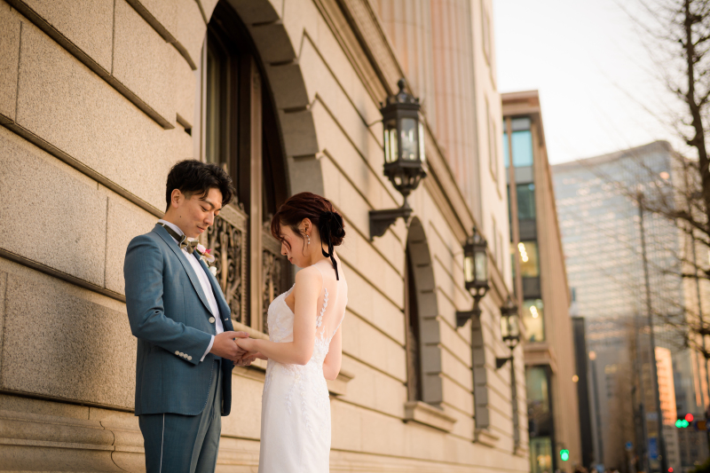 クラシカルな街並み