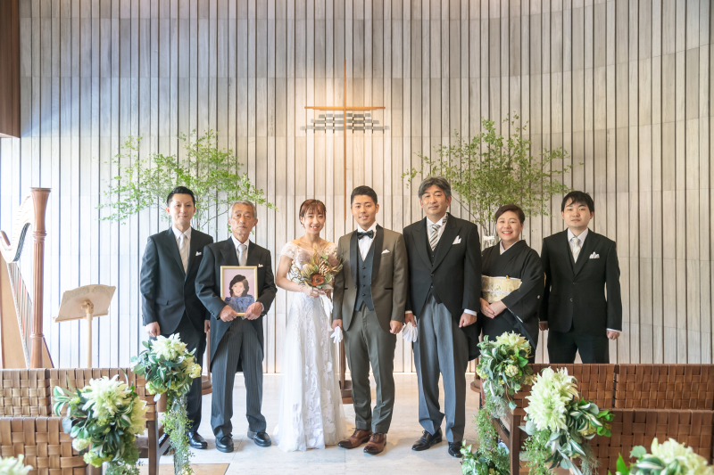 洋装×ファミリーフォト