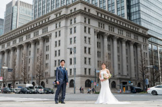 洋装×東京駅・丸の内