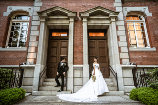 洋装×ロケーション