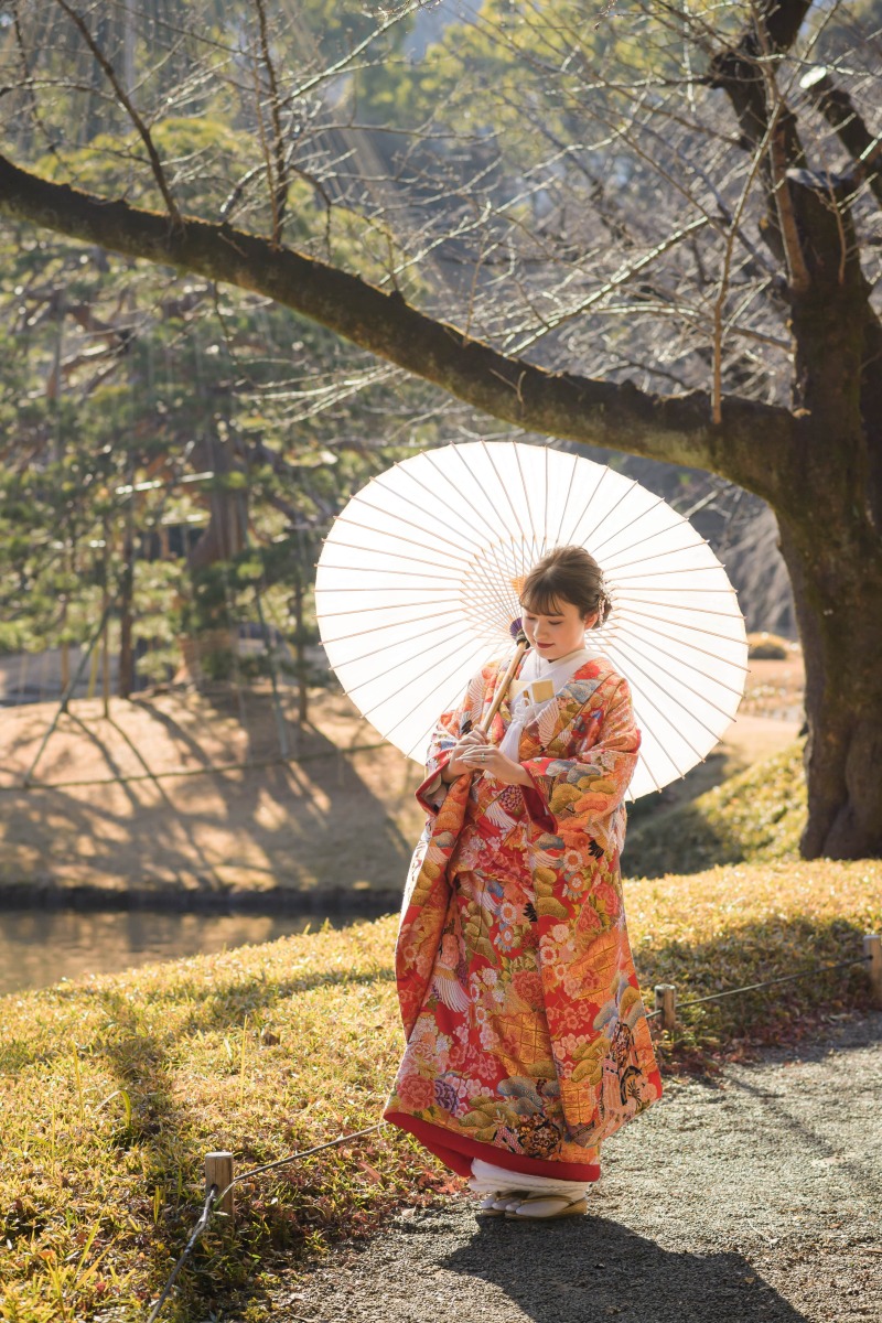 新婦ソロショット