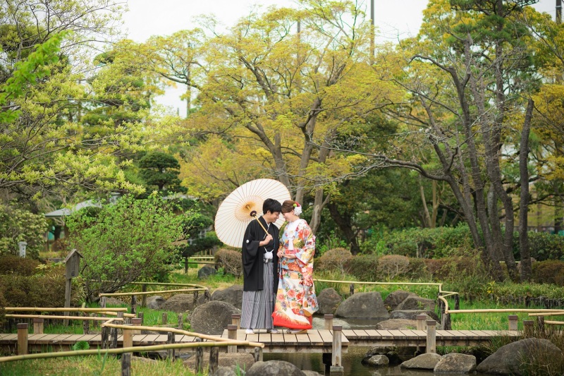 新緑の中でもきれいに