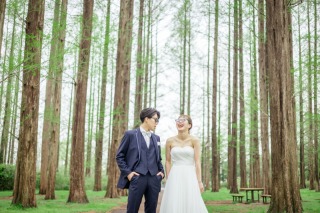 洋装×ロケーション