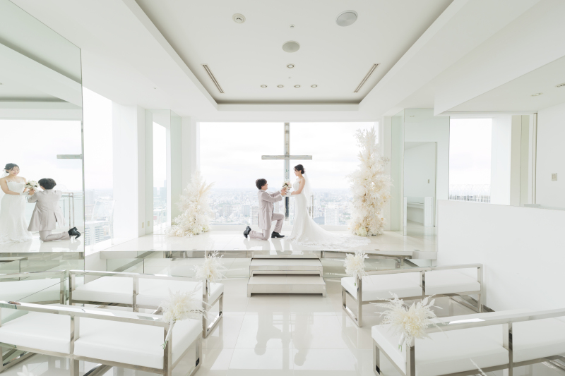 室内チャペルで