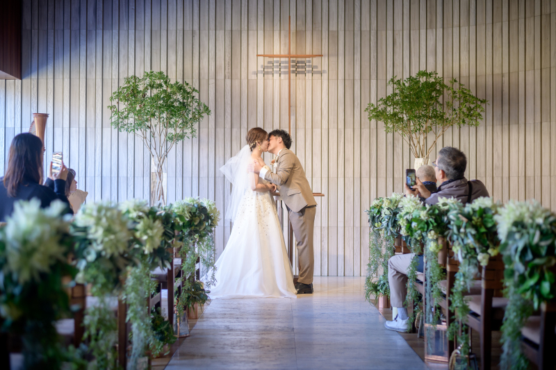 セレモニーフォト～ウェディングキス～