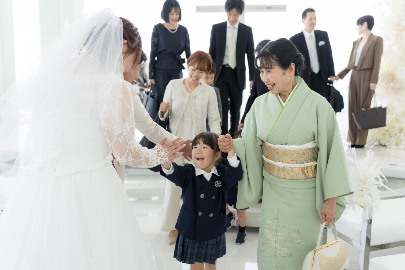 ロケーション撮影だからこそ、家族もリラックスして