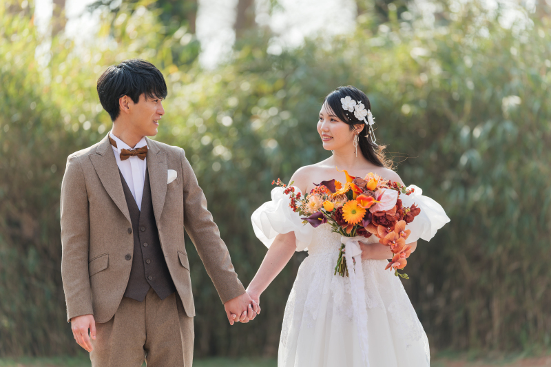 どんなロケーションでも絵になる、ラインと繊細な素材