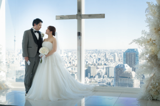 STYLE＋東京_地上221mの天空チャペル&ガーデン