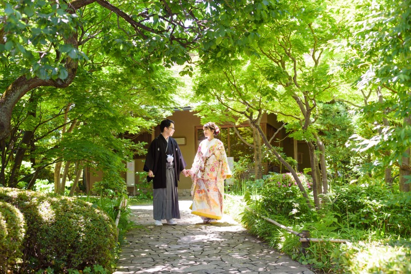 STYLE+東京_庭園で撮影できる