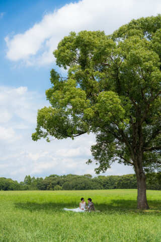 ピクニック気分で撮影を楽しみましょう♪