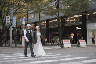 ※新プラン【ロケーション撮影&会食プラン】選べる上質ドレス&times;タキシード｜都内ロケーション撮影+RESTAURANT LUKE会食