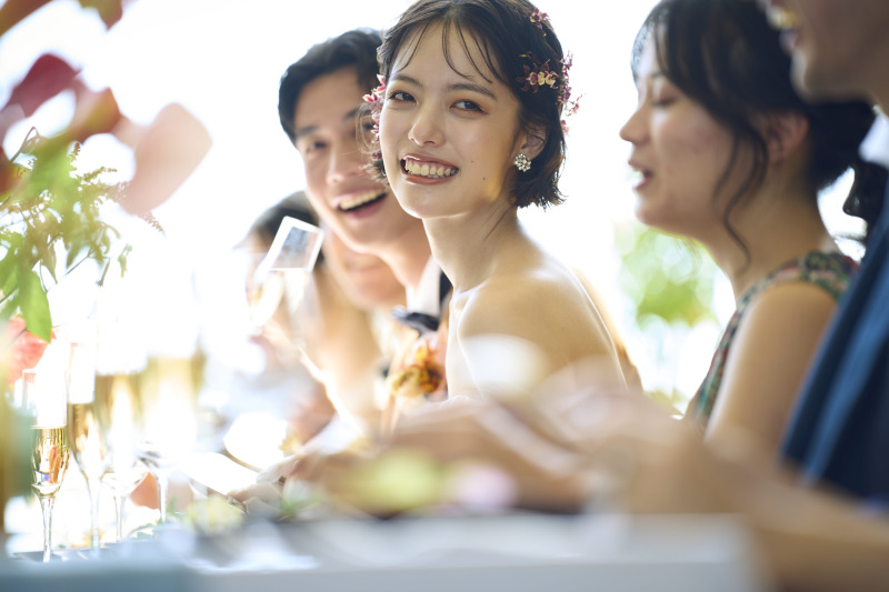 【チャペルフォト&レストラン食事付き6名様プラン】レストランルーク| チャペル・館内撮影+会食ランチコースプラン
