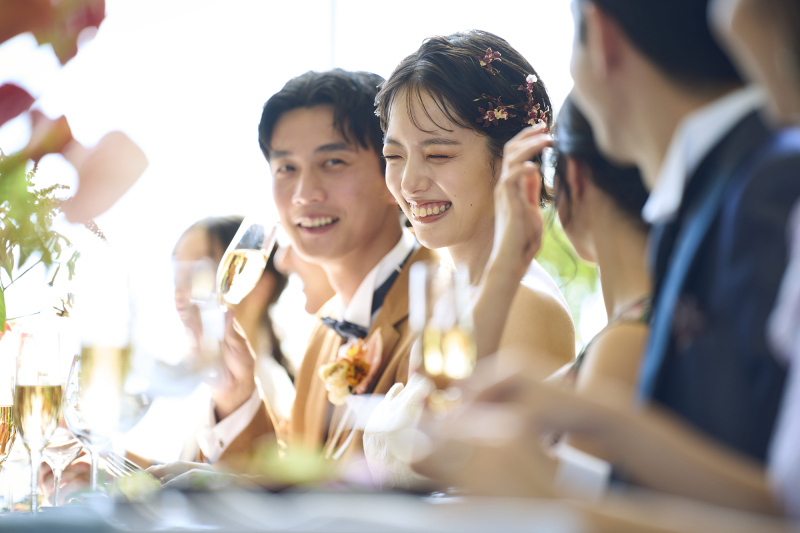 【チャペルフォト&会食6名分付きプラン】レストランルーク｜ チャペル･館内撮影+会食ランチコースプラン