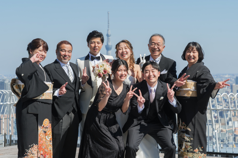 ※新プラン【ロケーション撮影&会食プラン】選べる上質ドレス×タキシード|都内ロケーション撮影+RESTAURANT LUKE会食