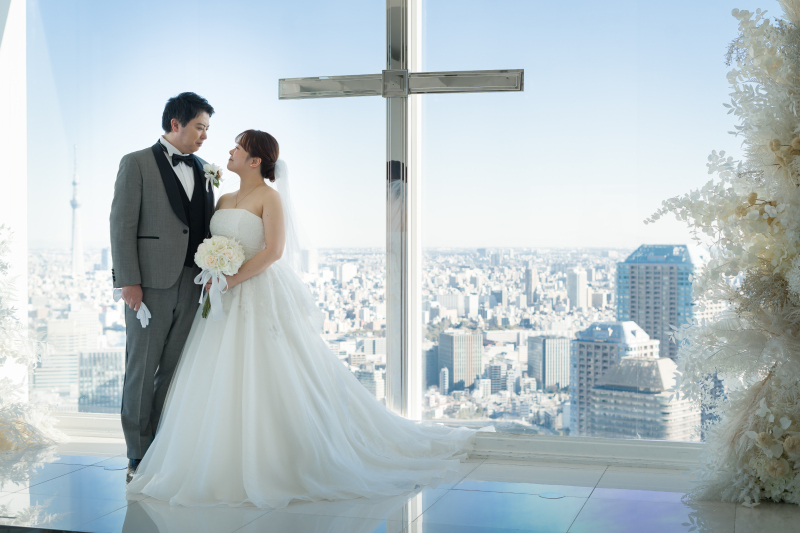 天候も気にせず安心!【選べるチャペル&館内撮影プラン】250着以上から選べる上質ドレス×タキシード、ヘアメイク、データ100枚付