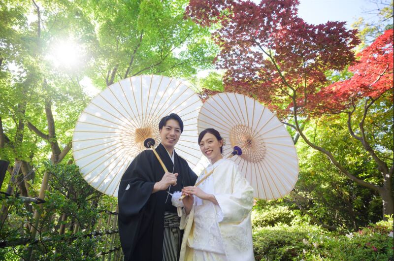 【白無垢×ロケーションフォト】和装1着ずつ,ヘアメイク,データ100枚,移動費、撮影申請費込