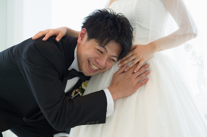 【マタニティ撮影プラン】マタニティ×ウェディングフォトプラン|上質ドレス×タキシード、100カット以上、全レタッチ済データ付