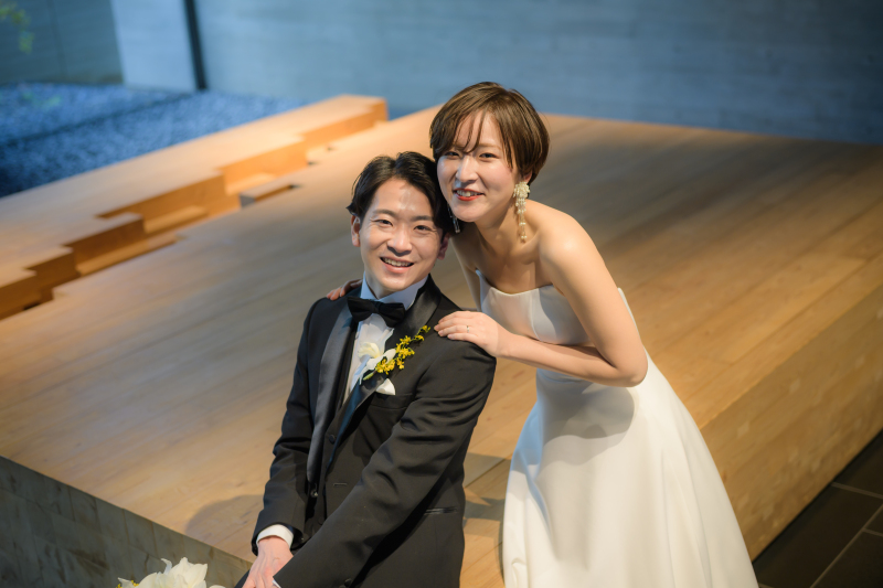 【木材会館撮影プラン】上質ウェディングドレス×タキシード【100カット以上全データ】