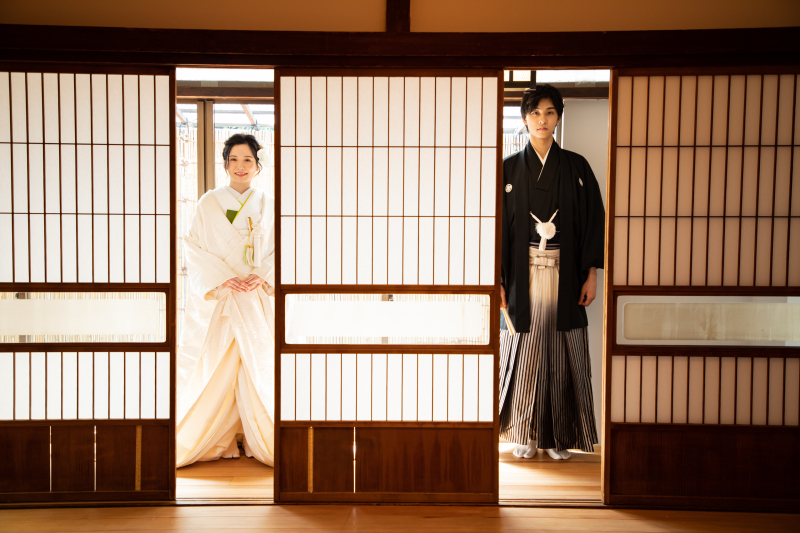 新プラン登場!【白金・セレーノ邸】和装2着(白無垢or色打掛、紋服)・古民家風スタジオ撮影プラン