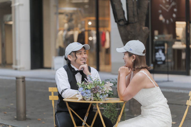 【選べる｜ウェディングドレス&times;ロケーションフォト】上質ドレス&times;タキシード、ヘアメイク、ロケーション移動・申請費、データ100枚付