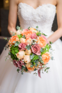 【生花】ラウンドブーケ①