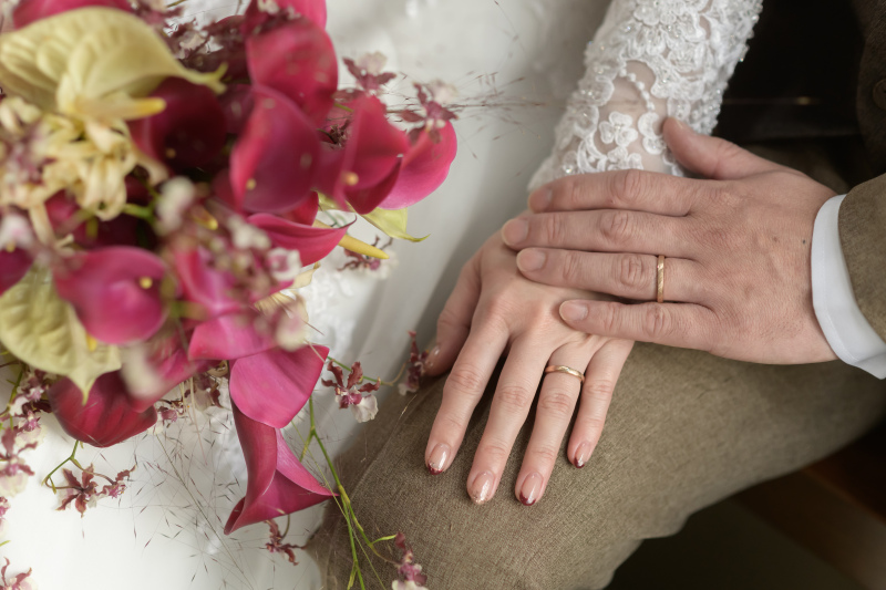ブーケと指輪