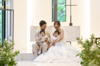 ファミリーフォト×チャペル