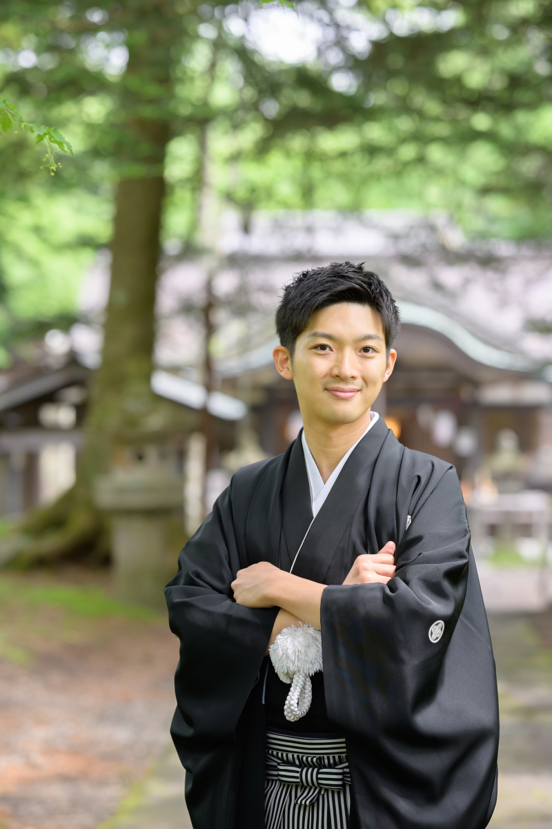 ご新郎様ソロショット！