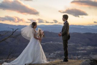 洋装×飯綱山公園