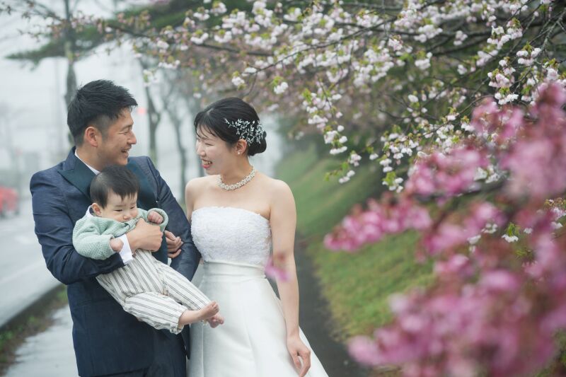 矢ヶ崎公園から撮影スタート!