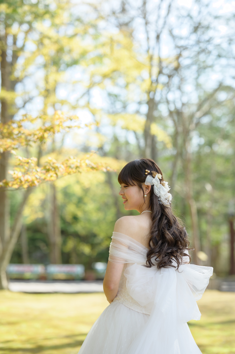 ドレスがきれいなショット