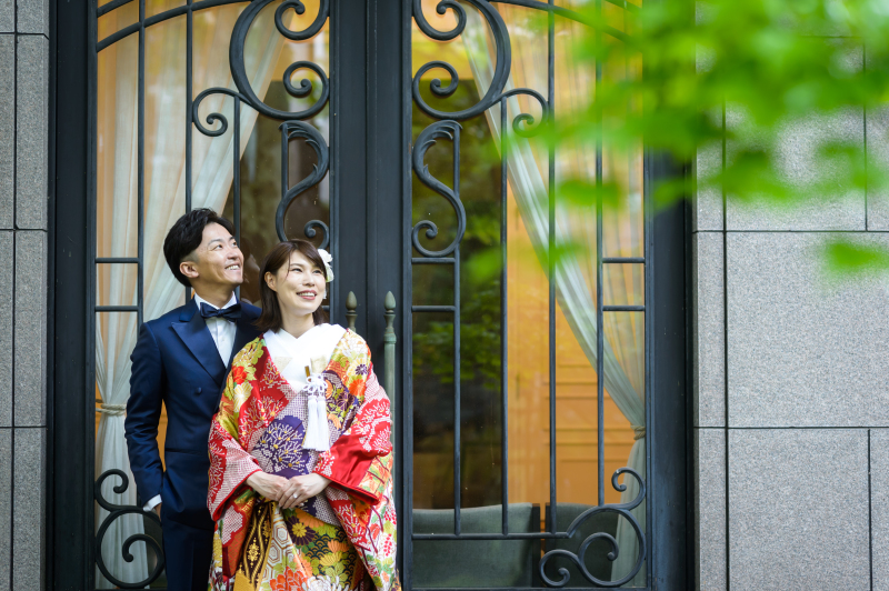 お体を寄せ合って