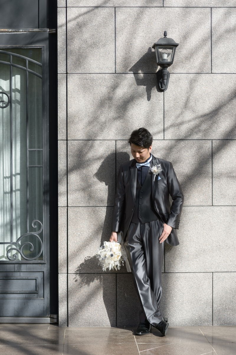 ご新郎様のソロカット