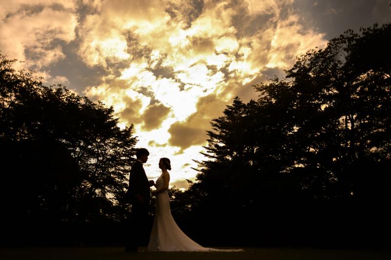 大きな空に包まれて