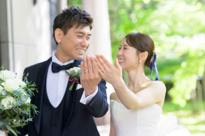 指輪にみせて