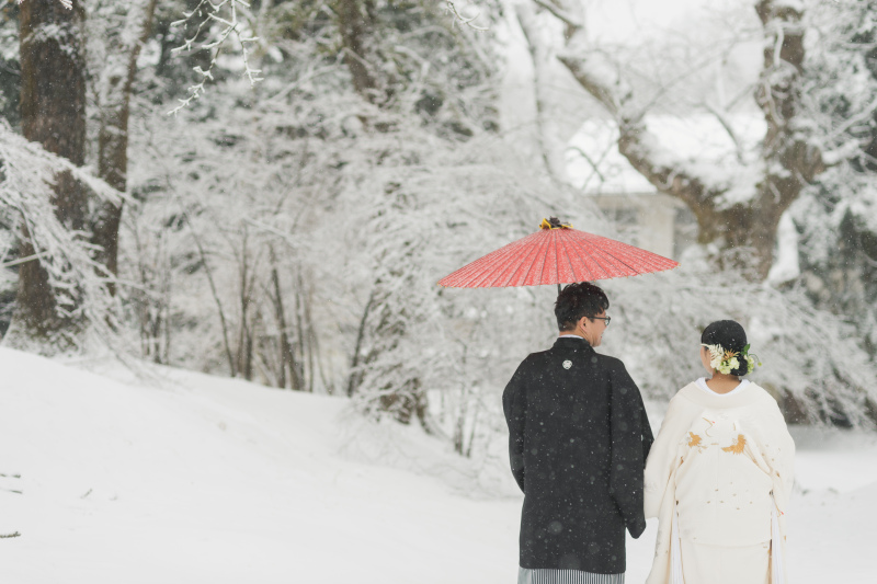 おふたりの背中