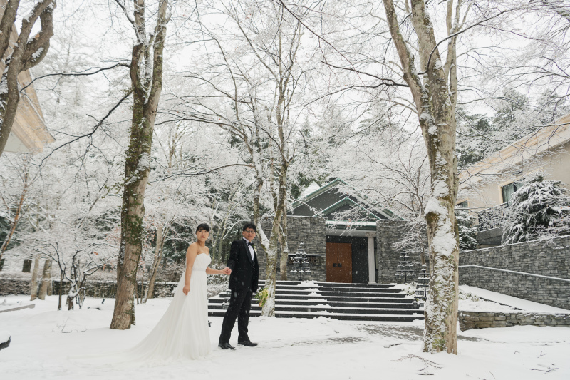 KIKYOに戻り結びの撮影へ